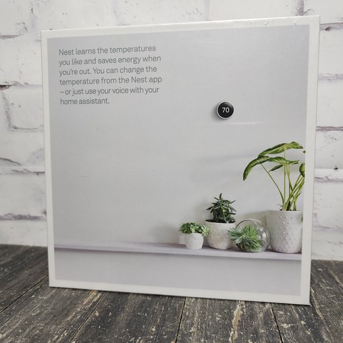 Google - Nest Learning Smart Wifi Thermostat - T3017US - White (Brand New)