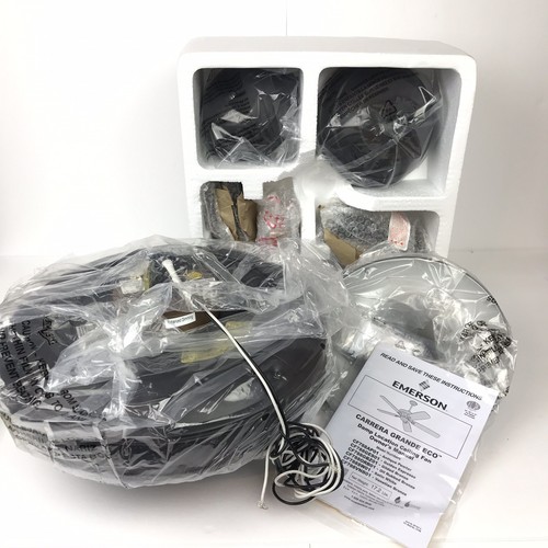 Emerson CF788ORB Carrera Grande Eco Bronze Ceiling Fan, Blades Sold Separate