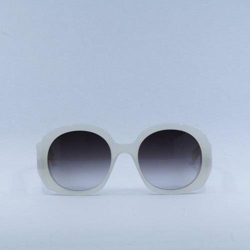 Pre-owned Celine Cl40242i 25k Milky Cream/roviex Gradient 53-20-135 Sunglasses