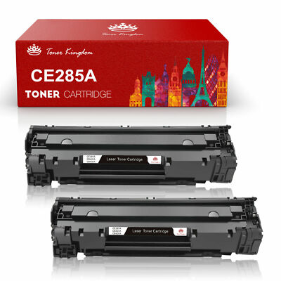 2 Pack Premium 125 Toner Cartridges for Canon Printer I-SENSYS LBP6020 LBP6020B