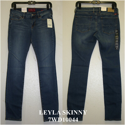Lucky Brand,Women's Denim Jeans,LEYLA SKINNY.MidRise,CURVY Fit,Contoured Waist