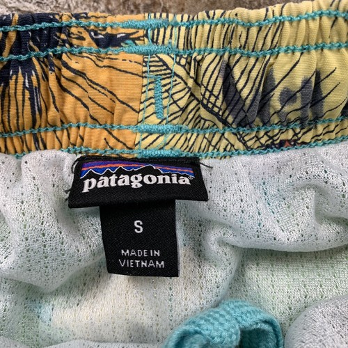 Patagonia Swim Trunks Boys/Kids Size Small S (7-8) Nylon Mesh Lined Board Shorts
