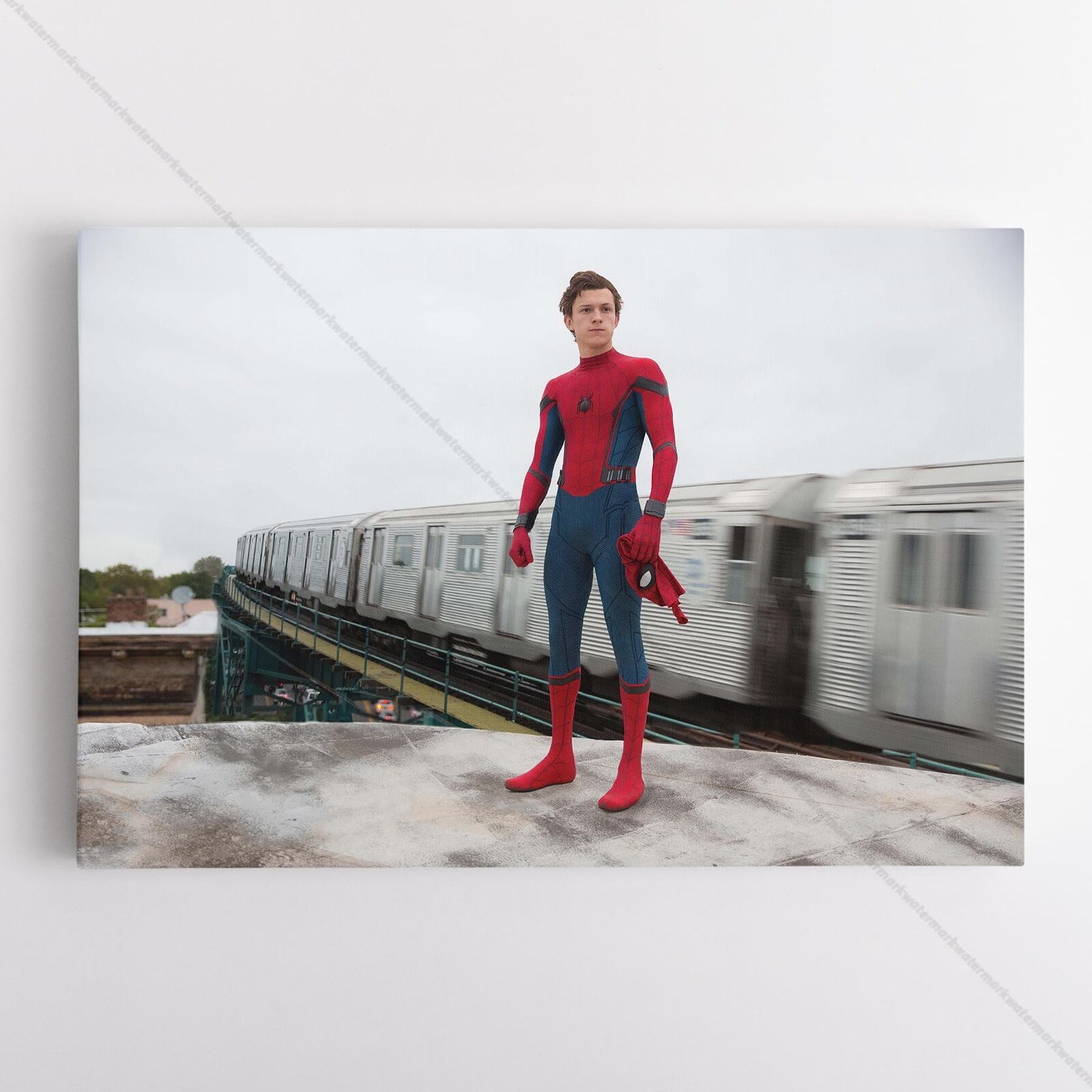 Spider-Man Poster Canvas Avengers Spiderman Spider Man Movie Marvel Print #5629