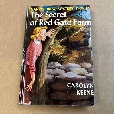 Nancy Drew Mystery Stories #6 The Secret of Red Gate Farm by Carolyn Keene 1961