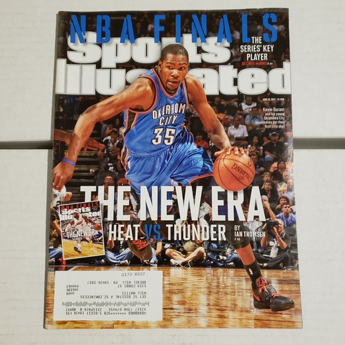 KEVIN DURANT Sports Illustrated Magazine JUN 2012 Oklahoma City