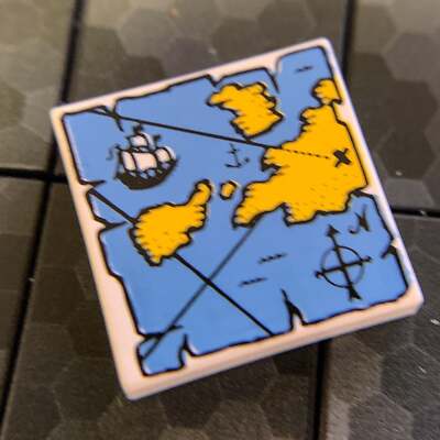 Pirate Map - Official LEGO  Part