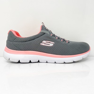 

Skechers Womens Summits 12980W Серые повседневные туфли Кроссовки Размер 9, Серый, Summits