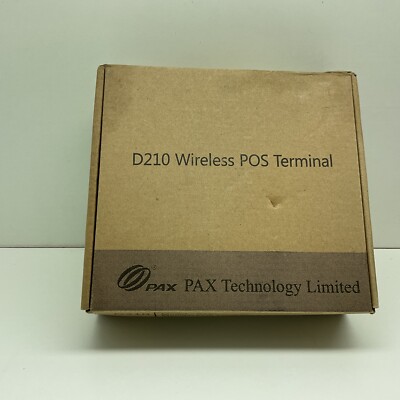 PAX D210 Wireless POS Credit Card Terminal PRINTER. TS