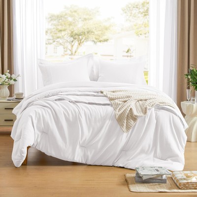 Queen Size Comforter Sets Lightweight White Comforter Set Queen Size Fluffy C...