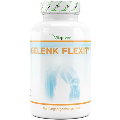 Gelenk Flexit 180 Kapseln Glucosamine + Curcumin + MSM + Chondroitin + Weihrauch