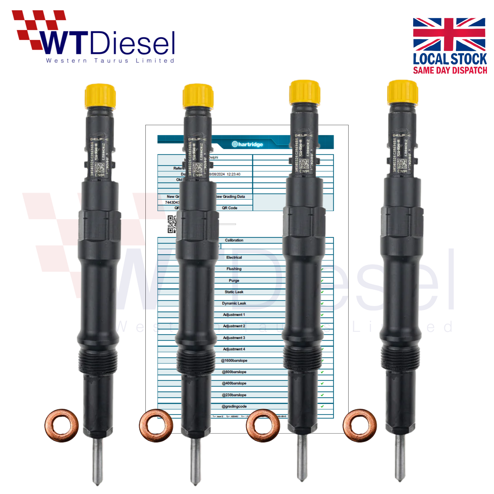 X4 EJDR00201Z Diesel Injector |2.0 TDCi| Ford Mondeo Transit