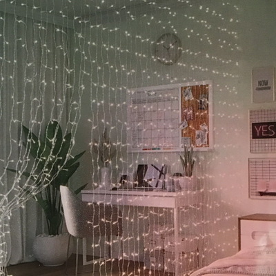 Ove waterfall clearance string lights