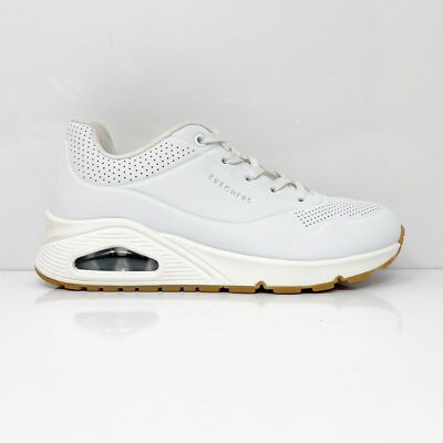 

Skechers Womens Uno Stand On Air 73690 Белая повседневная обувь Кроссовки Размер 6, Белый, Uno Stand On Air