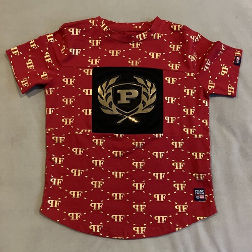 PHAT FARM シャツ　ビッグサイズ　オレンジ　XXL ストリート　英字 PHAT FARM シャツビッグサイズオレンジXXL ストリート英字