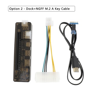 NGFF M.2 A V8.5 PCI-E EXP GDC External Laptop Graphics Card Dock Video Card AU