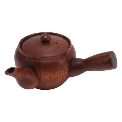RIZGHWOY Hölzerne Tea -Topf Exquisite Whistle Kessel Traditioneller Stil
