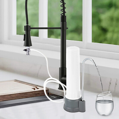 Faucet Water Filter System Kitchen Sink Mount Filtration Tap Purifier Cleaner US