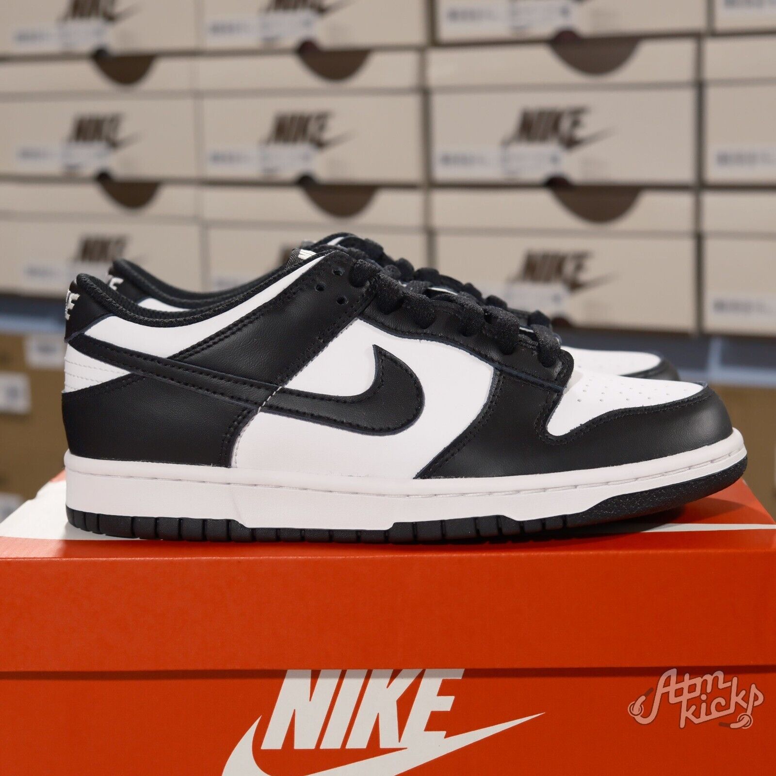 Nike Dunk Low Retro White Black Panda 2021 (GS) CW1590-100 Nike Dunk Low Retro White Black Panda 2021 (GS) CW1590-100