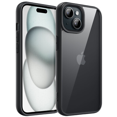 JETech Case for iPhone 15 6.1-Inch, Shockproof Phone Bumper Cover