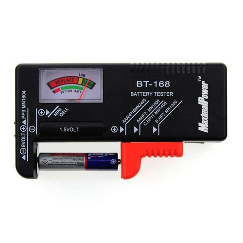 AA AAA C D 9V 1.5V Button Cell Batteries Universal Battery Tester Checker
