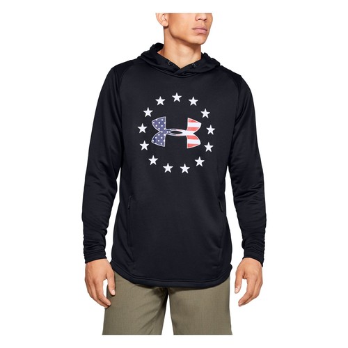 

[1323105-002] Толстовка Mens Under Armour Freedom Tech Terry PO, Черный