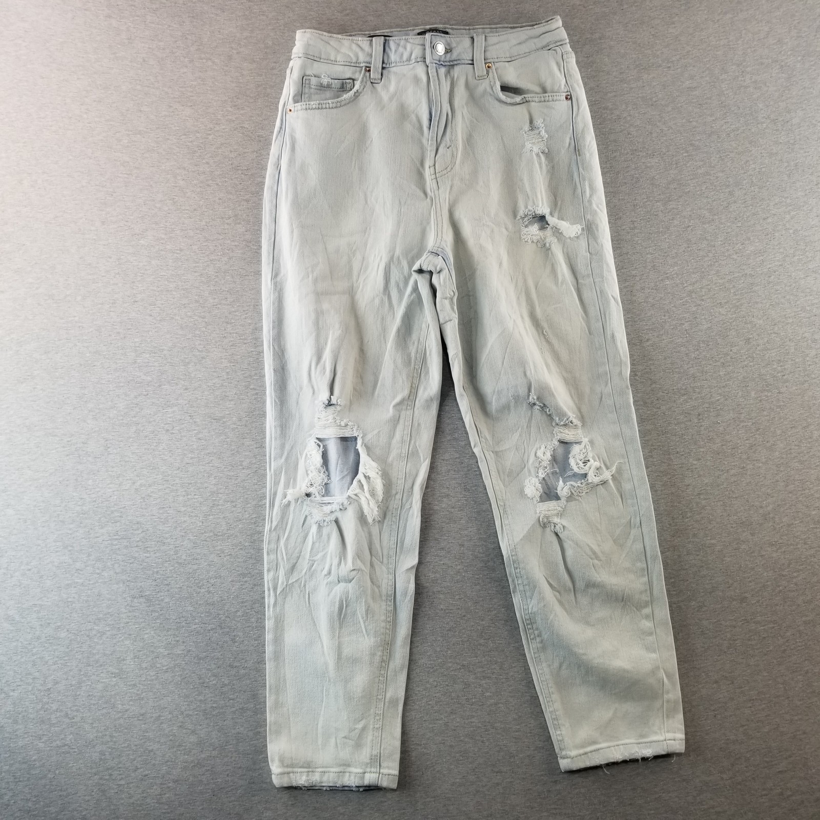 Wild Fable Jeans Women's Sz 6 Blue Wash High Rise Mom Jean Indie Grunge