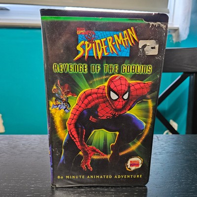Spider-Man Animated Series Revenge of the Goblins (VHS, 1997) Clamshell