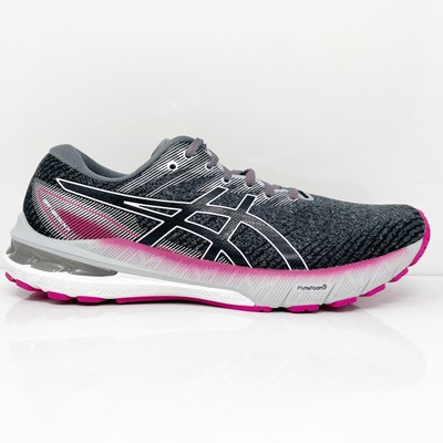 Asics Womens GT 2000 10 1012B045 Черные кроссовки для бега Размер 9