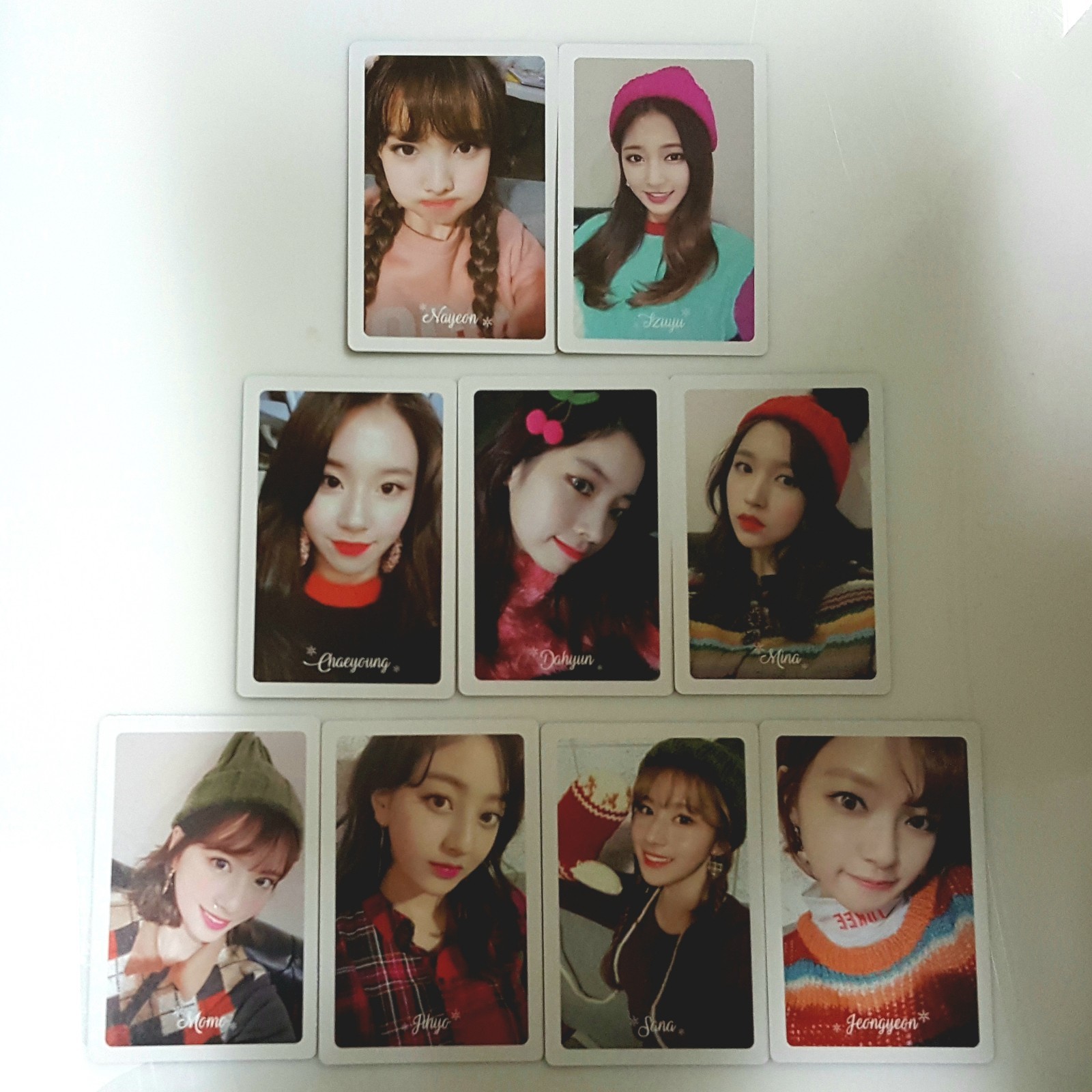 Twice 1st Album Repackage Merry Happy Pre Order Benefit Official Photocard
