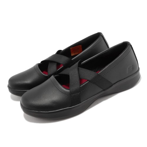 

Skechers Sunrosa-Evit Black Women Slip On Casual Work Relaxed Shoes 108071-BLK, Черный, Sunrosa-evit
