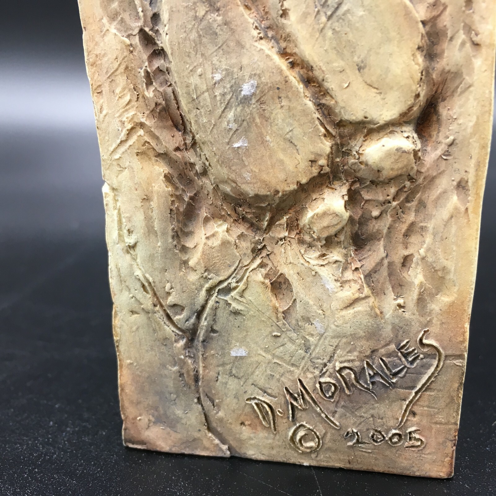 Mill Creek Studio MCSI Moose Sculpture Figurine Signed D Morales 2005