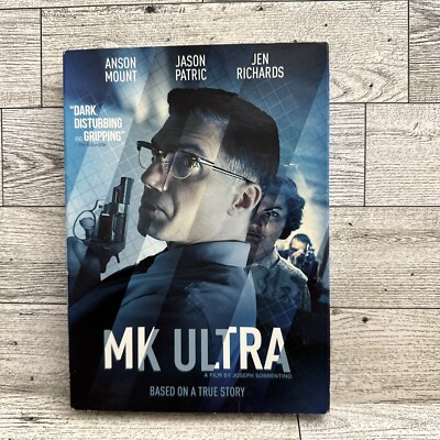 MK Ultra (DVD) Anson Mount Jason Patric Jen Richards New Ships FREE True Story