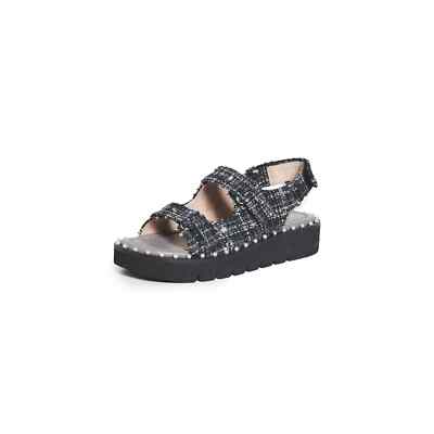 

Женские сандалии Zoe Lift от Stuart Weitzman, фланель, серый, принт, 36,5 евро, США 6, Flannel gray print