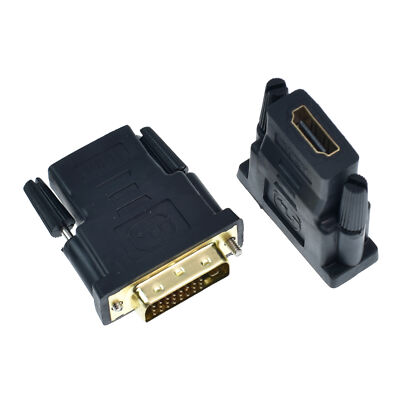 HDMI Female to DVI Male F/M Adapter Converter Coupler 24+5 pin