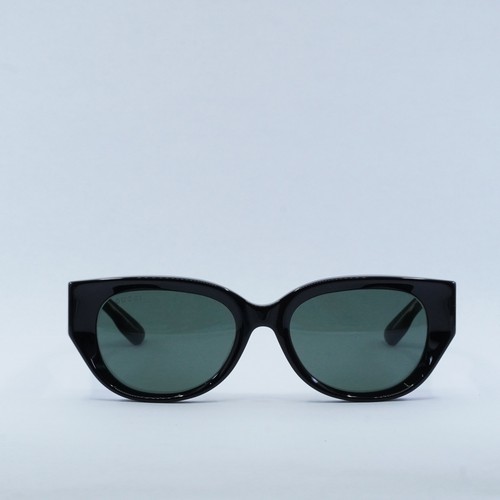 Pre-owned Gucci Gg1532sa 001 Black/grey 54-19-145 Sunglasses Authentic In Gray