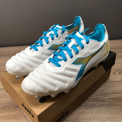 DIADORA WOMENS BRASIL ELITE GR LT W LP12 SOCCER CLEATS SIZE 8.5 NEW IN BOX $115