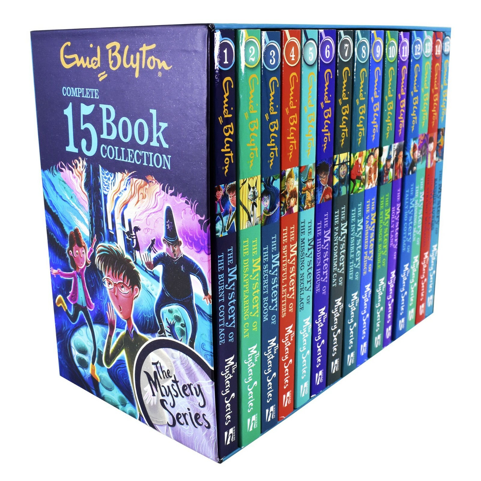 Mystery Series FindOuters Complete 15 Books Collection Box Set ByEnid
