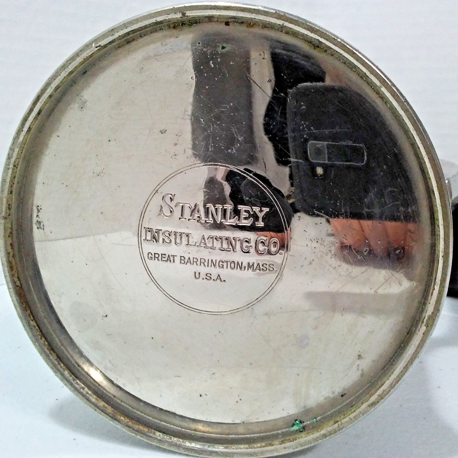 Vtg Stanley Insulating Co Motel La Salle Advertising Coffee Tea Water Pitcher A
