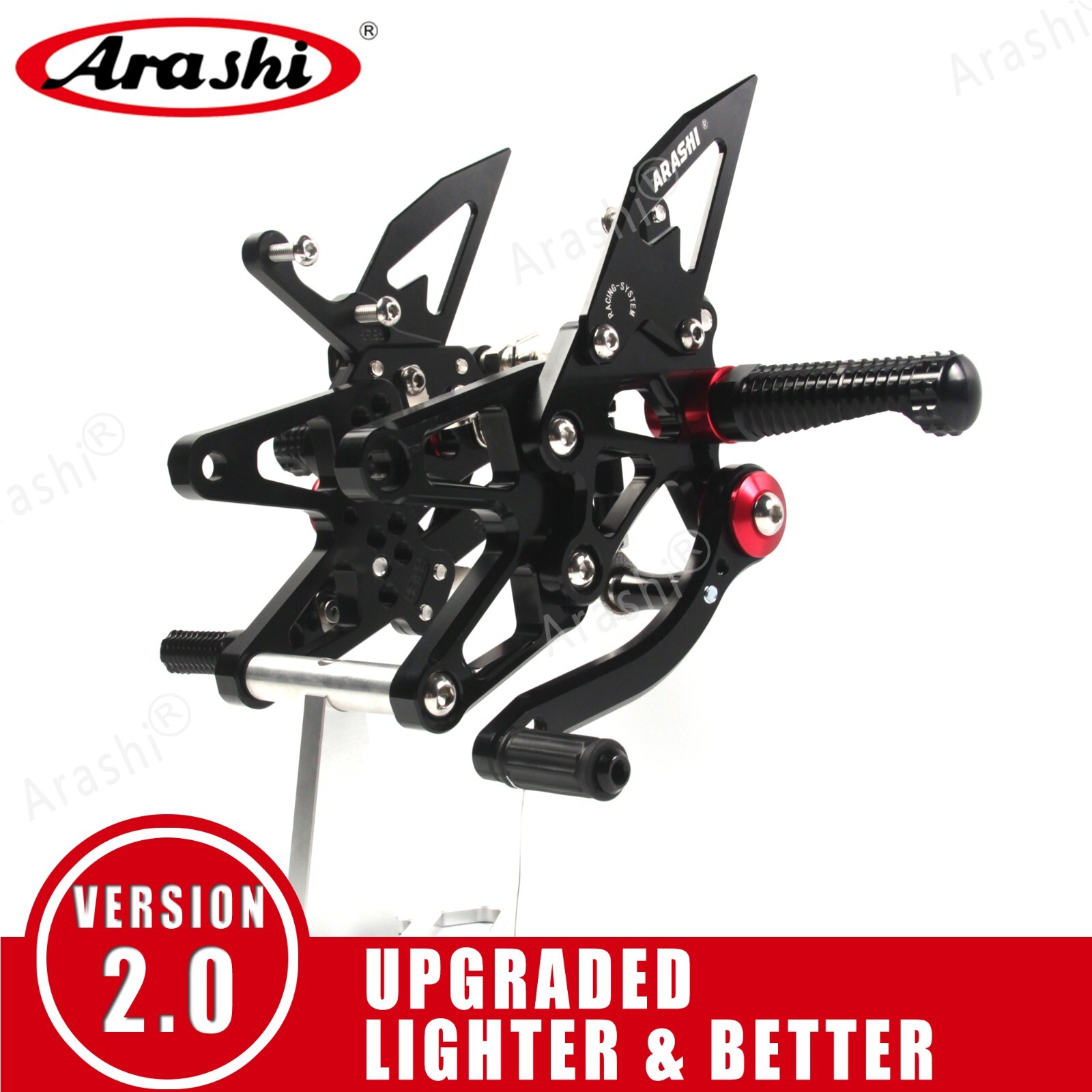 アラじん様 Rearsets Foot Pegs Footrests For BMW S1000RR S 1000RR 2009