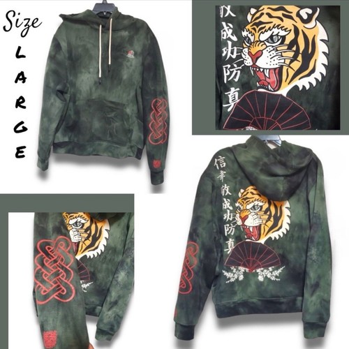 トップス hide and seek Tiger L/S Tee 25ss Tiger L/S & S/S Tee(