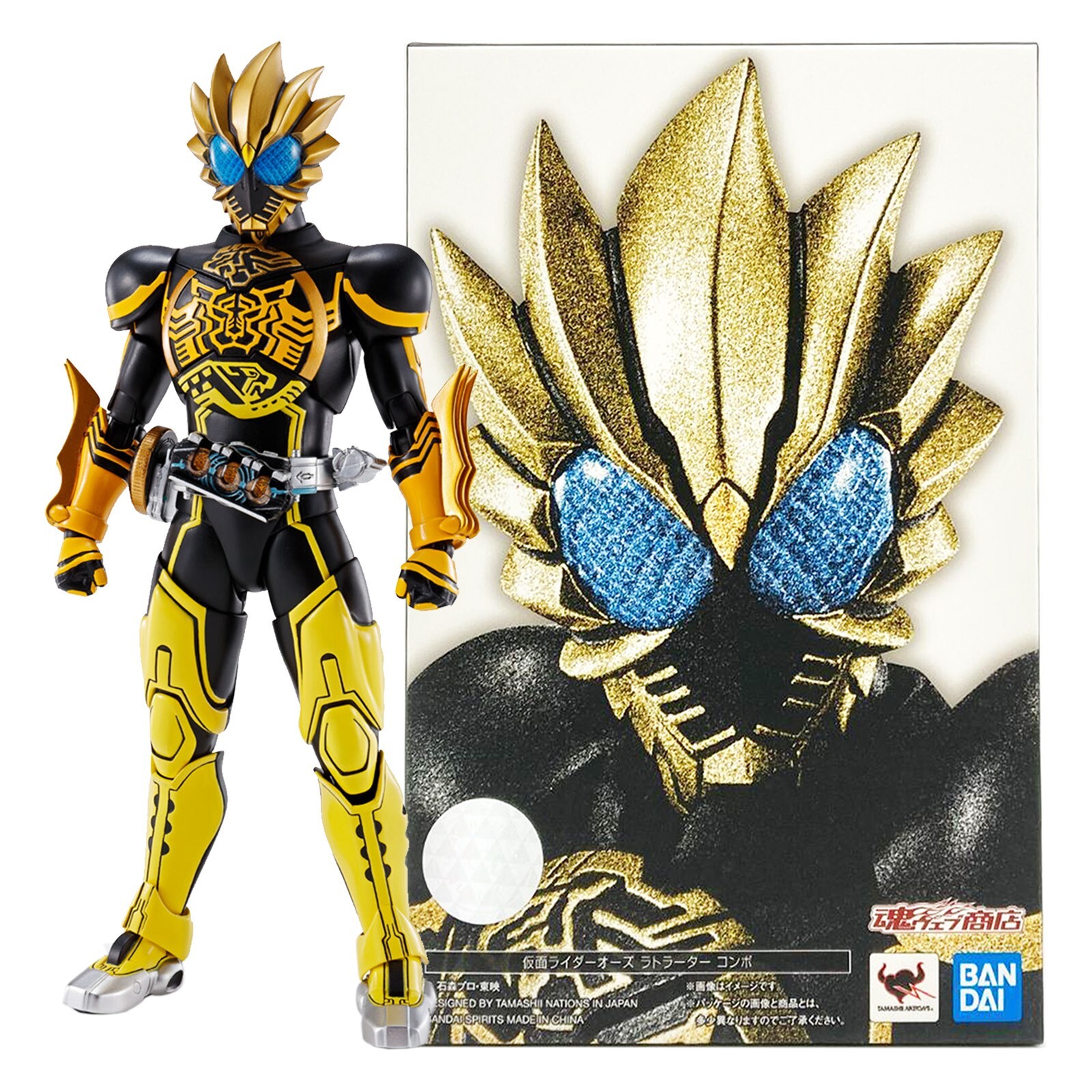 特撮 274. Kamen Rider OOO LATORARTATCOMBO S.H S.H.Figuarts SHINKOCCHOU SEIHOU KAMEN RIDER OOO LATORARTAR