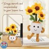 Nitlak Crochet Kit for Beginners, Sunflower Potted Beginner Crochet Kit for Adults Kids Women Men, Crochet Starters Kit with Step-by-Step Video Tutorials, Complete Crochet Accessories for DIY Craft