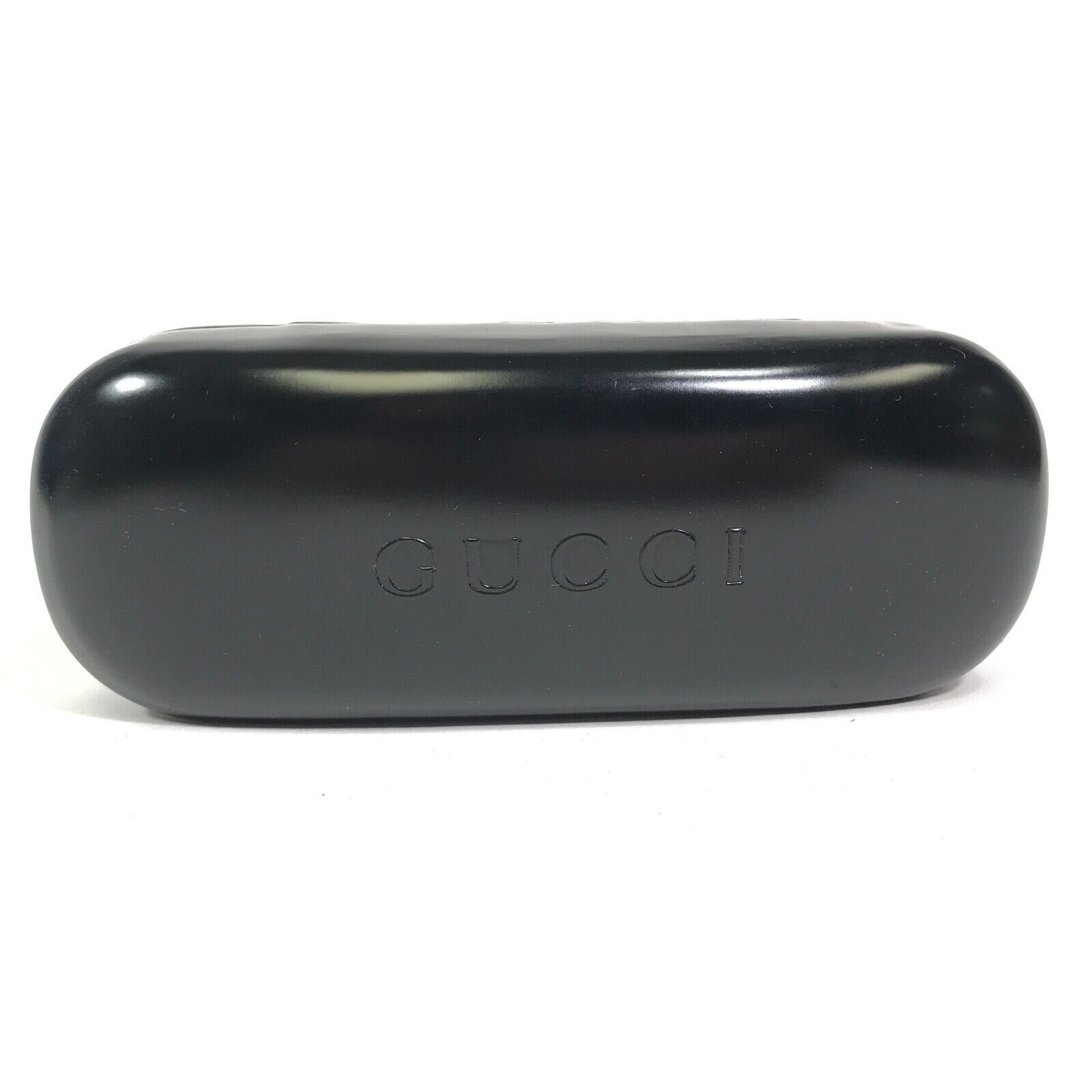 black gucci sunglass case