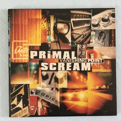 PRIMAL SCREAM - VANISHING POINT +X 2 LPS + INNERS - 1997 ISSUE - VERY GOOD++