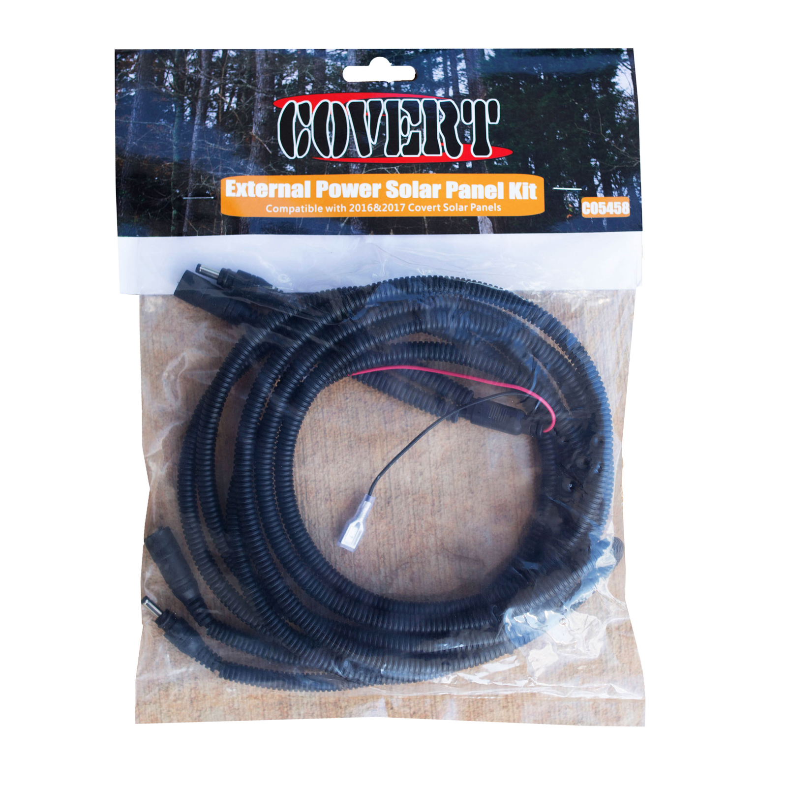 Covert Scouting Cameras External Power Solar Panel Kit & Cable Extender 5458