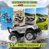 1:16 RC Truck Remote Control Car, 4WD Waterproof Amphibious RC Car All Terrain Pickup,TIME4DEALS 2.4GHz Remote Monster Truck with 360° Rotating Standing Stunt Toy Truck for Kids Boys 6 7 8 9 10 11 12+