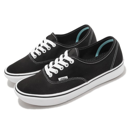 

Vans ComfyCush Authentic Black White Мужчины Унисекс Повседневный образ жизни VN0A3WM7VNE, Черный, Comfycush Authentic