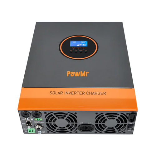 PowMr 5000W Solar Hybrid Inverter 48V DC to 110V AC 80A MPPT Controller PV 500V