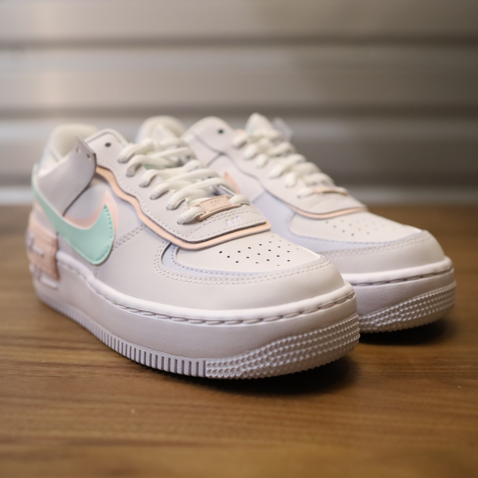 【Nike】Air Force 1 Shadow CI0919-117 Nike Air Force 1 Shadow 'White Atmosphere Mint' CI0919-117