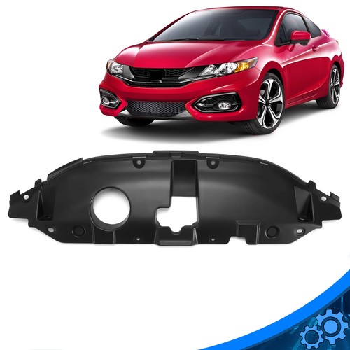 Подходит для Honda Civic Sedan 13-15 Передняя Верхняя пластиковая опорная крышка радиатора черного цвета